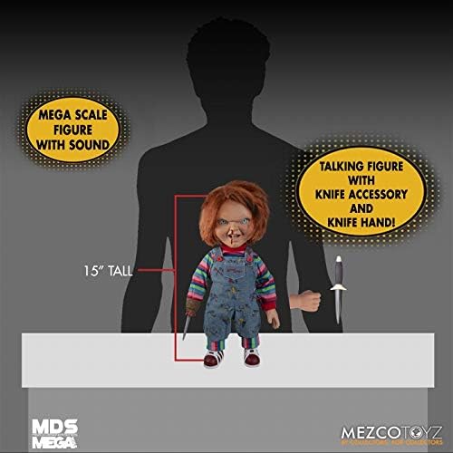 Child's Play 2 Chucky Designer Series 15inch Talking Figure