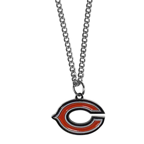 Siskiyou Sports NFL Chicago Bears Chain Necklace Women's, One Size, Team Colors