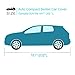KAKIT 5 Layers Universal SUV Cover Waterproof All Weather Heavy Duty Sun Protection Scratch Resistant for Automobiles Outdoor(Up to 204”)