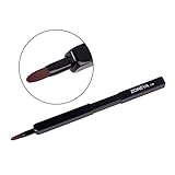 Lip Brush ShineMore Retractable Single Lip Brush Makeup Brush Eyeliner Brushes Lipstick Applicators Brush - Luxury Black