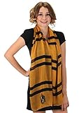 elope Harry Potter Hufflepuff Lightweight Scarf Yellow