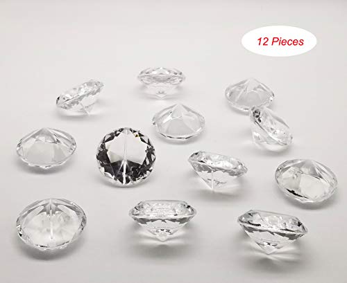 AiFanS DiamondTable Place Card Holdes(Clear,4cm Set of 12) - Thumbnail 2