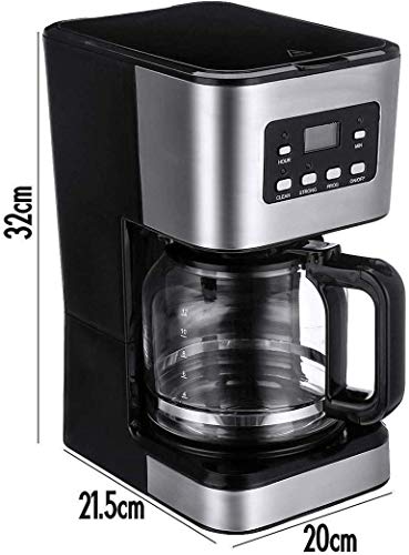 PXX Kaffeemaschine Kaffeeautomat, Kaffeeautomat 12 Tassen, Halbautomatische Dampf Kaffeemaschine, Für Espresso… – Bild 7