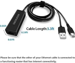 Ethernet Adapter for Fire TV Stick,Fire Stick 4K