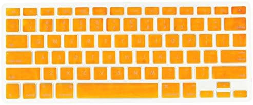 Salesland Orange Keyboard Silicone Cover Skin for MacBook/MacBook Pro 13-Inch, 15-Inch, 17-Inch Aluminum Unibody (KBC-MP-Orange)