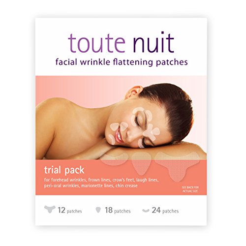 Toute Nuit Facial Wrinkle Flattening Patches â€“ TRIAL PACK 3 Shapes (Anti-Wrinkle Patches/Face Tape)