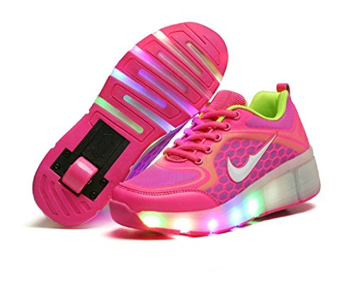Shoes Retractable Rollerblade Shoes Amazon Girls Boys Led Wheel