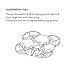 Snap On/off 4pcs Prop Guards for DJI Phantom 3 Standard, Advanced and Professiona, Propeller Protector for DJI Phantom 3 Prop Guards