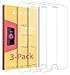 [3-Pack] iPhone 7 Plus Tempered Glass Screen Protector, IXIR [9H Extreme Hardness] {Full HD} {Easy Installation System} Tempered Glass Screen Protector for iPhone 7 Plus