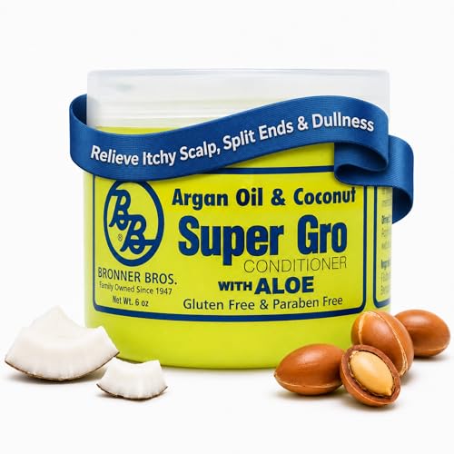Bronner Bros BB Argan Oil & Coconut Super Gro Conditioner Hair Dress & Scalp Tr…