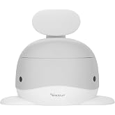 Kindsgut Whale Potty Training Toilet, Light Grey | Ergonomic Toddler Potty for Boys &amp; Girls, Designed in Germany, Non-Slip &amp; Easy Clean