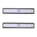 2 Pack Wireless Motion Sensor Night Light SHERRY Under Cabinet Closet LED Lighting Rechargeable Battery Powered Magnetic Strip Lights Stick-on Anywhere Design (Warm White)