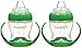 Munchkin Flexi Transition Cup, Green, 4 Ounce, 2 Count