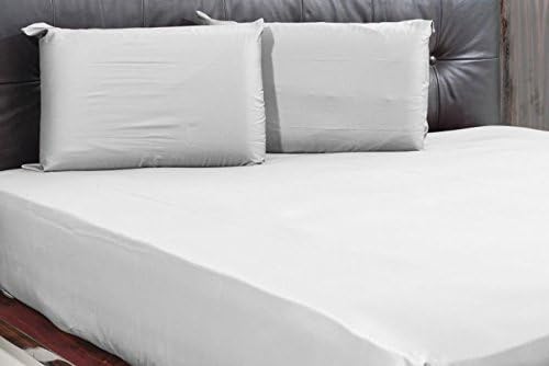 New Luxurious 100% Egyptian Cotton 600TC Cal King Size 1PC Fitted Sheet 24" Deep Pocket Solid White