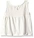 The Children's Place Baby Girls' Tie Tank Top, Snow, 2T