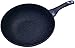 HOME N KITCHENWARE Nonstick Ceramic Wok, Frying Pan - Premium 9-Layered Cookware, Korean Marble-Coated - Easy to Clean Cast Aluminum - Induction Ready for Saute, Stir-Fry, Eggs, Fried Rice 8-Inch