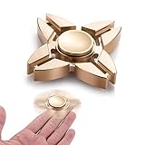 Hand Fidget Toys, Xelparuc Spinne Perfect for ADD ADHD Anxiety and Autism Adult Children Gold