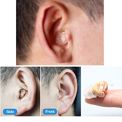 LAIWEN Hearing Amplifier for Adults CIC with Digital Noise Reduction Hearing Enhancement - Thumbnail 5
