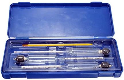 ShopSquare64 3PCS/SET Alcohol Meter Measuring Instrument Vinometer Thermometer Multifunction Bar Tool