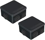 AVARTEK 2x IP55 Waterproof Junction Box Outdoor Electrical Project Enclosure view 1
