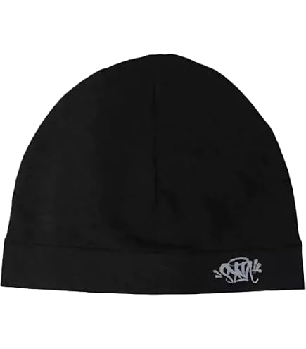 Christian Cross Black Beanie Hat for Men Women Winter Hats Knit