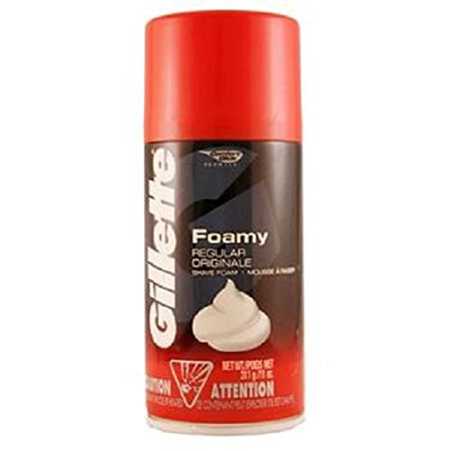 Gillette Foamy, Shave Foam Regular Original, Count 1 Soap/Body Wash