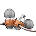 Apie Wood Corded In-ear Noise Cancelling Earphones with Microphone