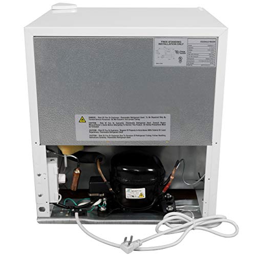 Alaska Portable Mini Freezer 1.1 CU FT Energy Efficient Silent Compact Deep Small Upright