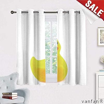 Amazon Com Big Datastore Custom Made Curtain Rod Tensionyellow