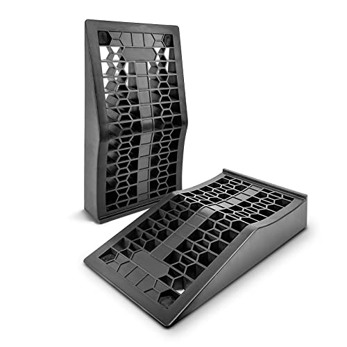 ROBLOCK Car Ramps for Lift and Vehicle Maintenance, Portable Low ...