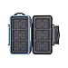 JJC CF Card Case SD Card Case Micro SD Card Case TF Card Case CF Card Holder SD Card Holder Micro SD Card Holder TF Card Holder for 6 CF & 12 SD & 18 Micro SD Card,Water-Resistant and Shockproof