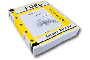 POUSUTONG Service Manual for Ford 345C 445C 545C Tractor Loader Repair Shop Book Overhaul