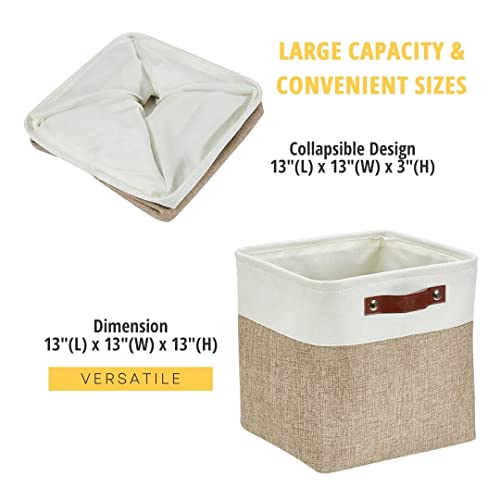 Cube Storage Organizer Bins 13 Inch Cube Storage Bins Cloth