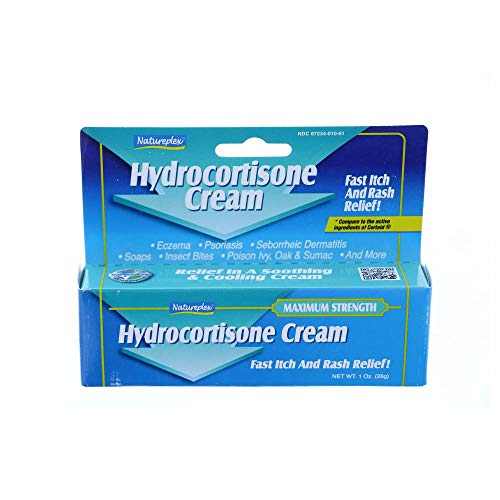 OCD Bargain Hydrocortisone 1 Cream Natureplex Fast Itch and Rash Relief 1 oz Tube (1