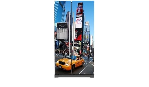 StickersNews - Pegatina Nevera Americano Déco Cocina York Taxi 744 ...