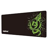 Large Mouse Pad Extended Speed Gaming Mouse Pad Fly Dragon Mouse Pad Gamer Office Computer Mouse Mat (A-Green)