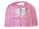 Rush Dance Deluxe Comics Satin Unisex Superheros Cape (Small, Pink (Super Girl))