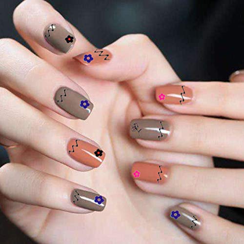 Nail Stickers for Girls Kids Nail Decals Self Adhesive Valentine Nail Stickers for Women