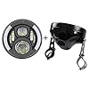 SKUNTUGUANG Ronde led-koplamp, knipperlichten met 7 inch lampbehuizing, emmer voor motorfiets, Harley Davidson