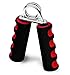 Hand & Finger Grip Strengthener. Excellent Wrist and Forearm Strength Exercise - Hand Grippers Soft Foam - Individual Gripper or Set + Measuring Tape & Body measurement Progress Chart