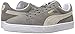 PUMA mens Suede Classic + Sneaker, Steeple Gray/White, 9.5 US