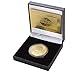 Donald Trump Nobel Peace Prize Coin 2018-24K Gold Plated Commemorative Collectors Edition. Stunning Proof Coin In Acrylic Capsule and Presentation Box. Trump Peace Challenge Coin
