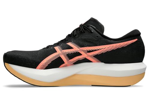 [アシックス] ランニングシューズ MAGIC SPEED 5 BLACK/SUN CORAL 25.5 cm 2E