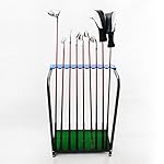 Crestgolf-Golf-Club-Organizers-Golf-Club-Display-Shelf-Golf-Driver-Rack-for-9-pcs-Blue-Metal
