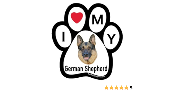 i love my german shepherd