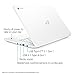 HP Chromebook 14-inch Laptop with 180-Degree Hinge, Intel Celeron N3350 Processor, 4 GB RAM, 16 GB eMMC Storage, Chrome OS (14-ca030nr, White)