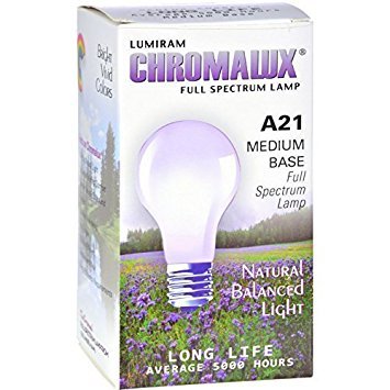 Chromalux Light Bulb Std Clear 75w bulb ( Multi-Pack)