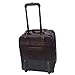 Jill-e Designs Professional Leather Rolling Camera Bag, Large, Multi-Use, Brown (144751)