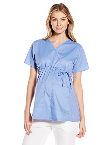 WINKWomen's Plus Size Wonderwork Maternity Top, Ceil Blue, Small