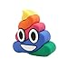 DBigness 2600mAh Colorful Poops Cute Funny Cartoon PVC External Battery Portable Charger Backup Pack Power Bank for iPhone 7 Plus 6 6S Plus 5S 5C 4S and Android Phone